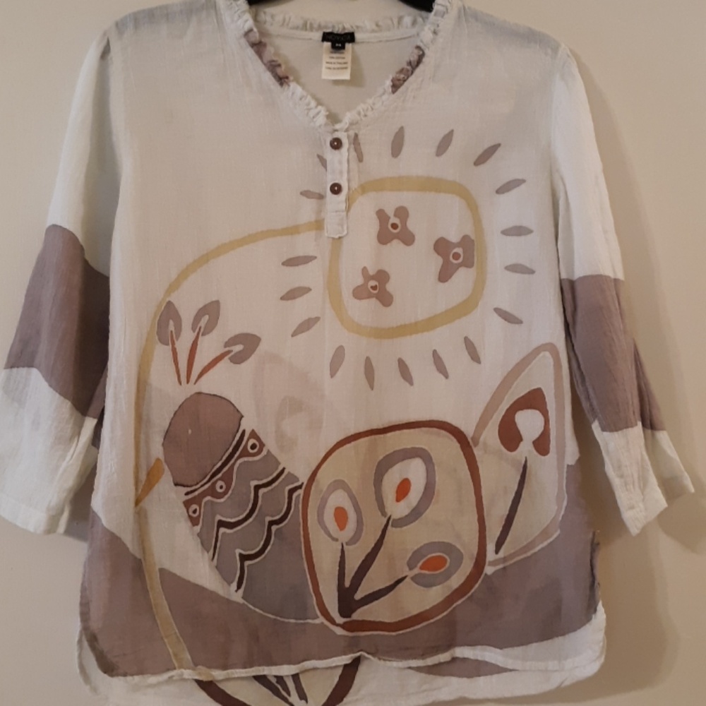 Novica Boho Top - Picture 1 of 6